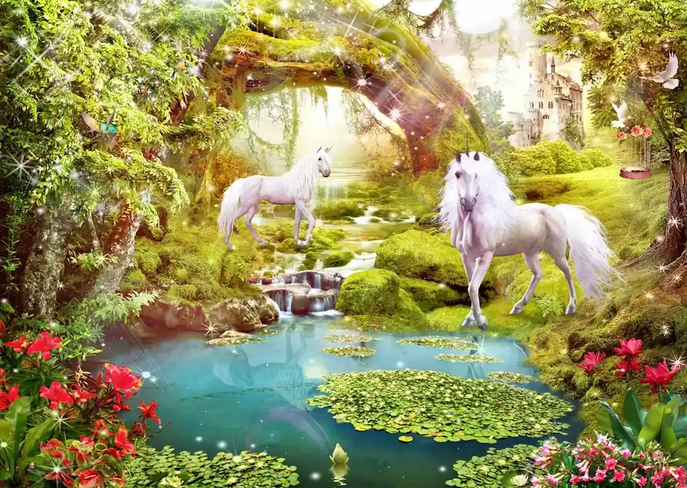 Fototapete Copii, Unicorni magici Art.030172 Livrare expres