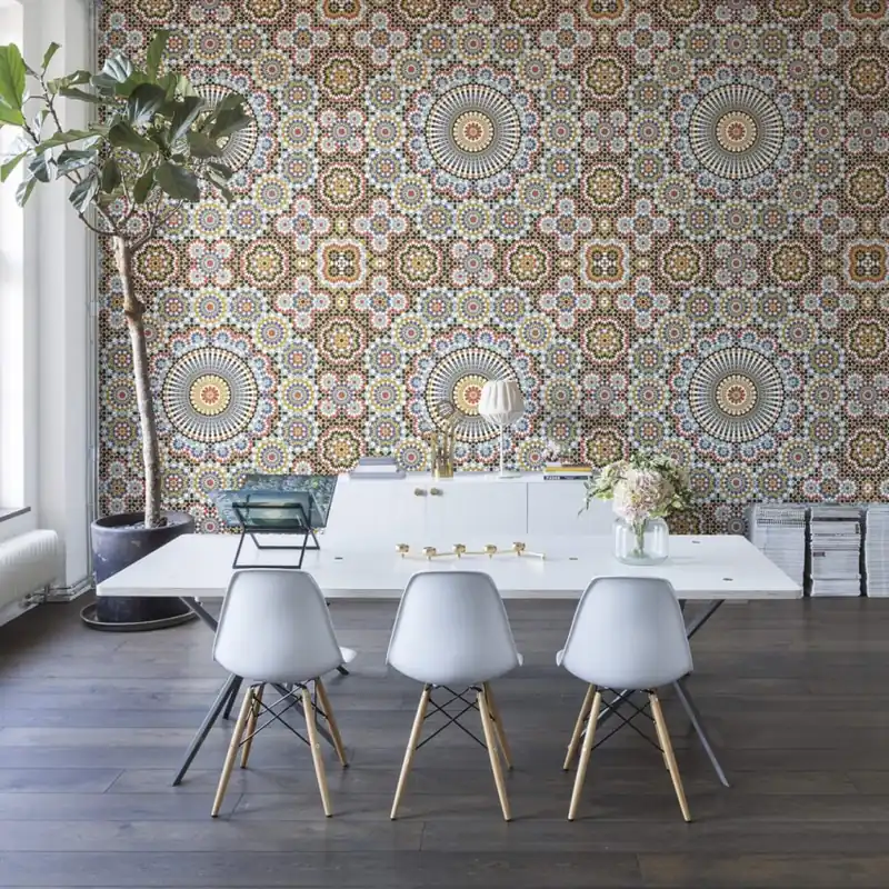 Geometric Pattern, Rebel Walls Tapet Geometric - Design Modern și Elegant Disponibil imediat
