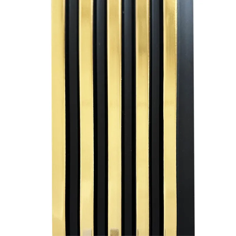 Riflaj auriu decorativ in dungi negre, 122 mm Preferatul clienților