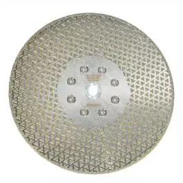 Disc diamantat taiere/slefuire CERAMIC TURBO 230 mm M14 sector diamante lipite electroplacare marmura fibra-sticla/rasina ceramica-dura ENERGO Plată sigură